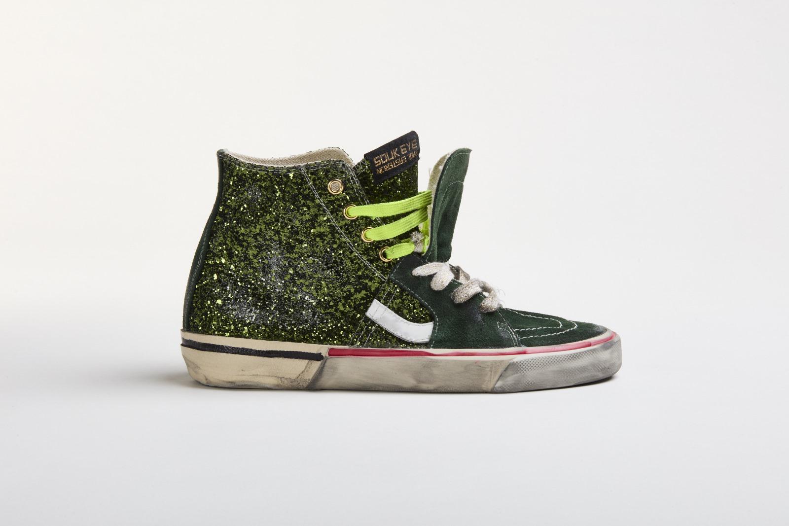 PAUL EASTERLIN™ Calystar – Grün Glitzer – Damen