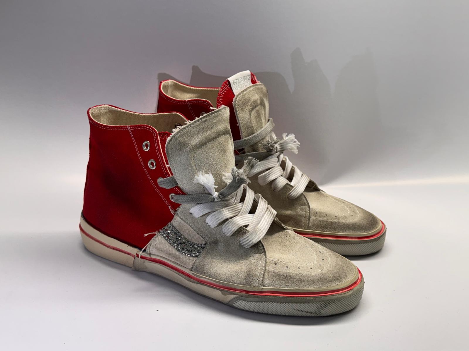 PAUL EASTERLIN™ Calystar – Chuck Weiß Rot – Damen