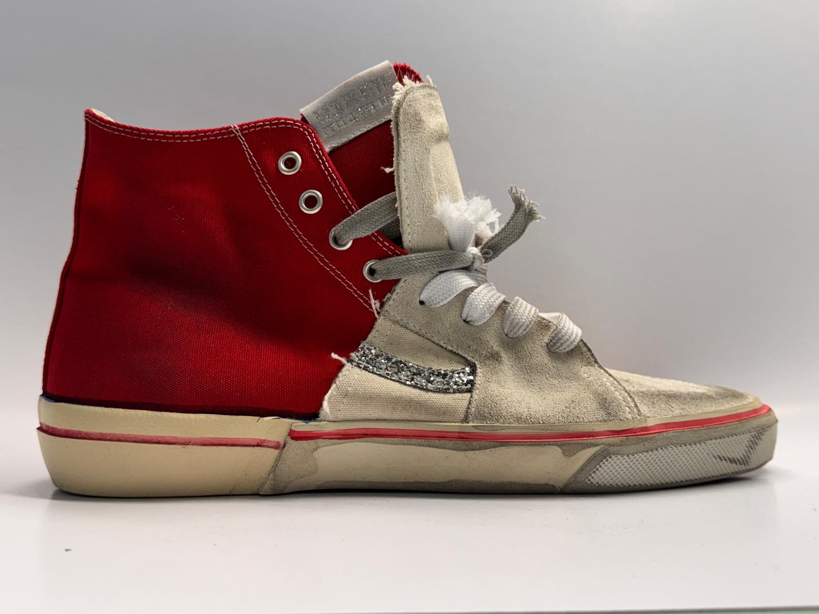 PAUL EASTERLIN™ Calystar – Chuck Weiß Rot – Damen